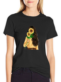 Sunflower Graphic Tee - Stylish Unisex T-Shirt