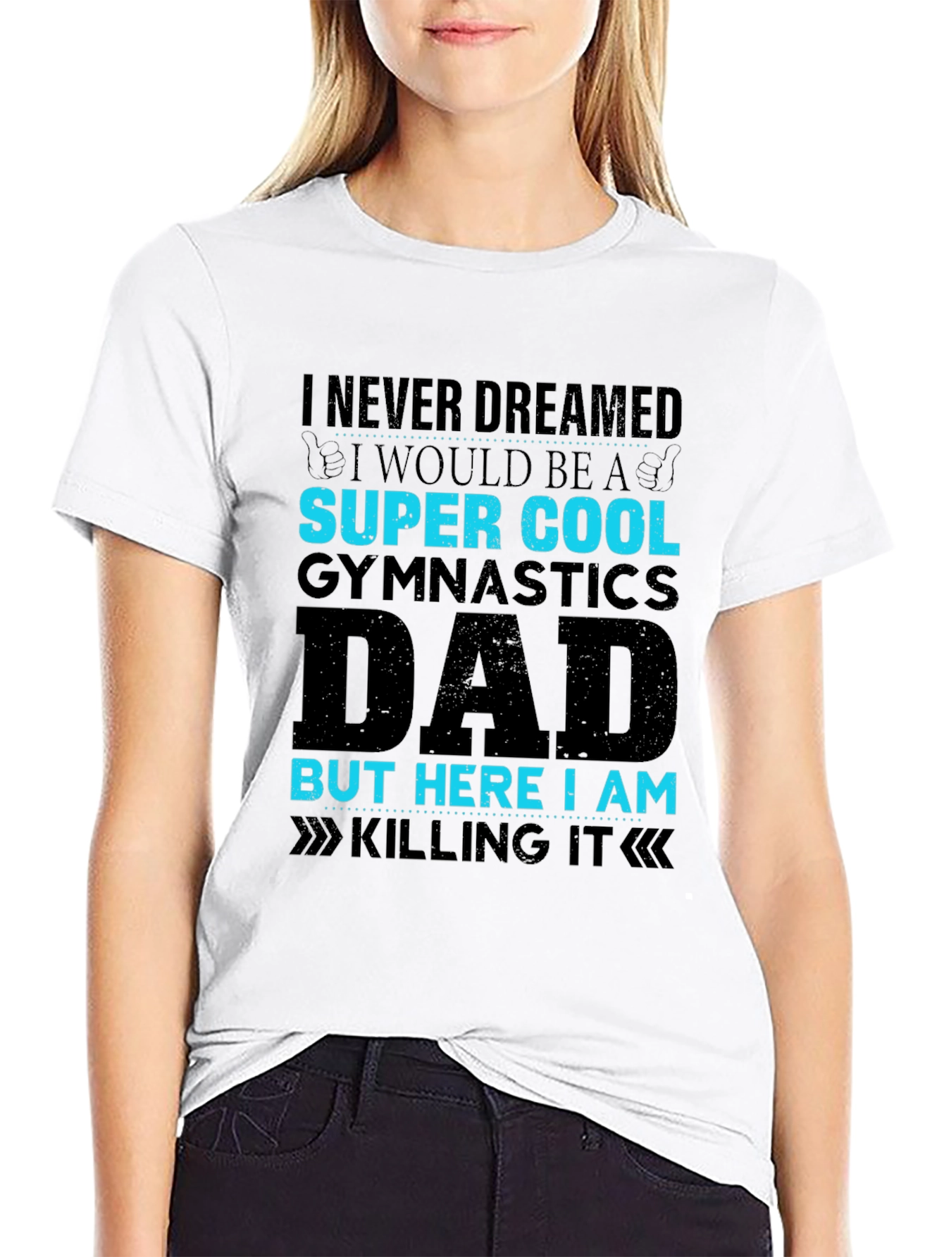 Super Cool Gymnastics Dad T-Shirt