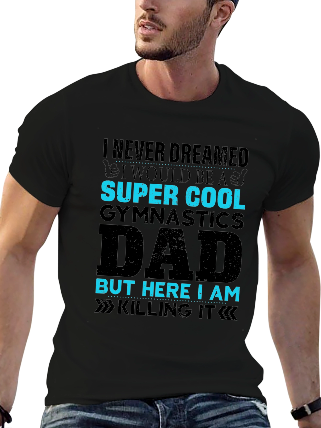 Super Cool Gymnastics Dad T-Shirt