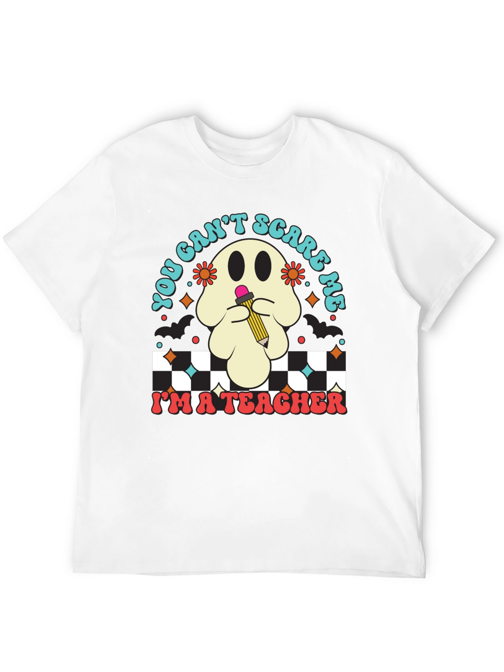 Teacher Halloween Ghost T-Shirt