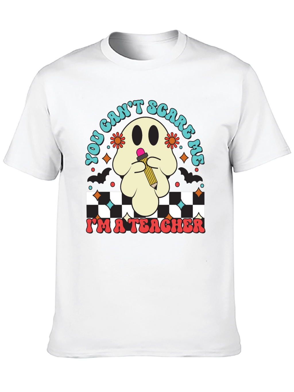 Teacher Halloween Ghost T-Shirt