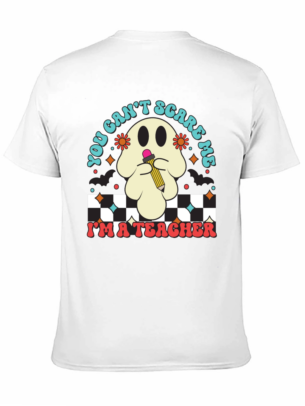 Teacher Halloween Ghost T-Shirt