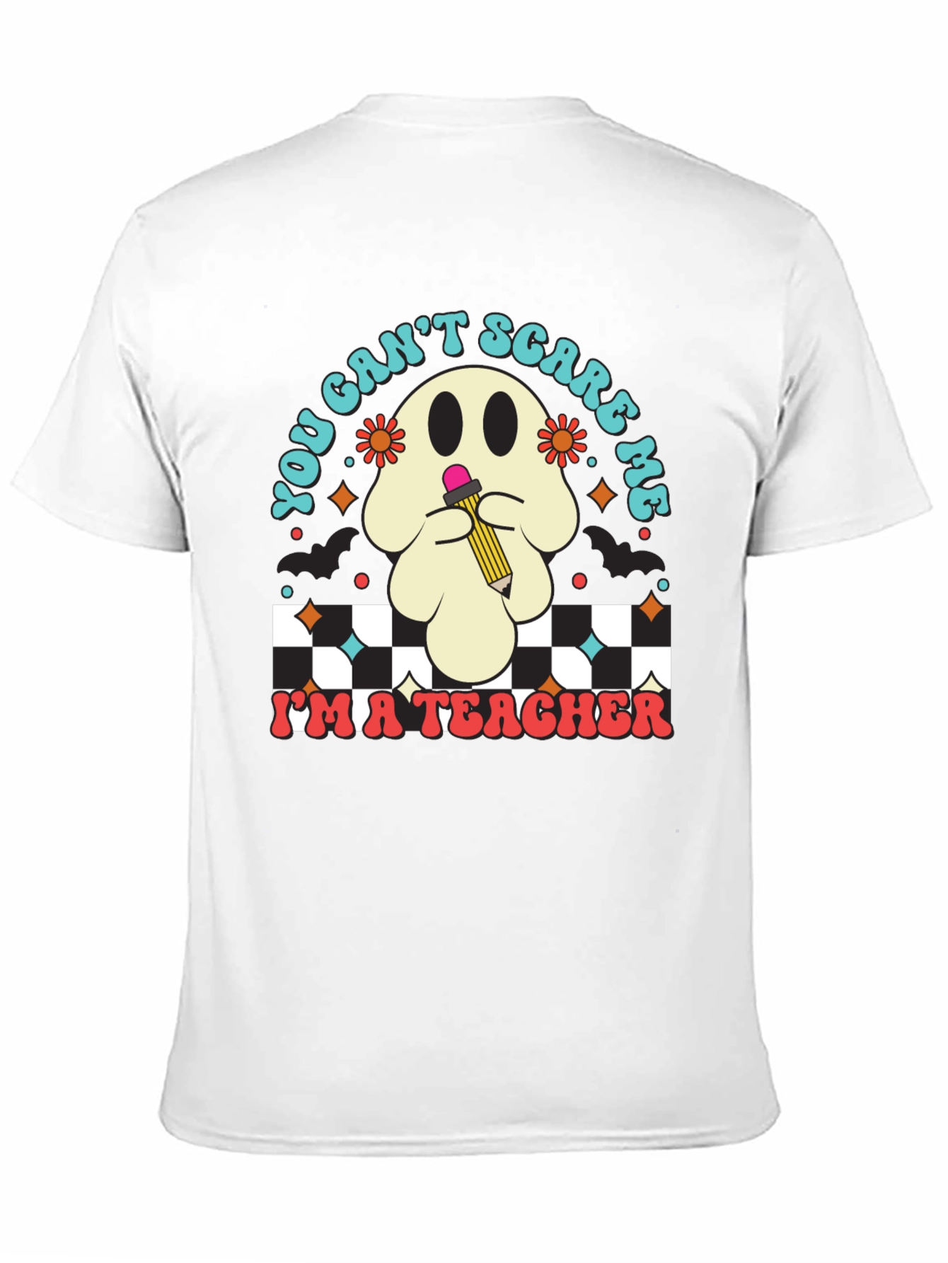 Teacher Halloween Ghost T-Shirt