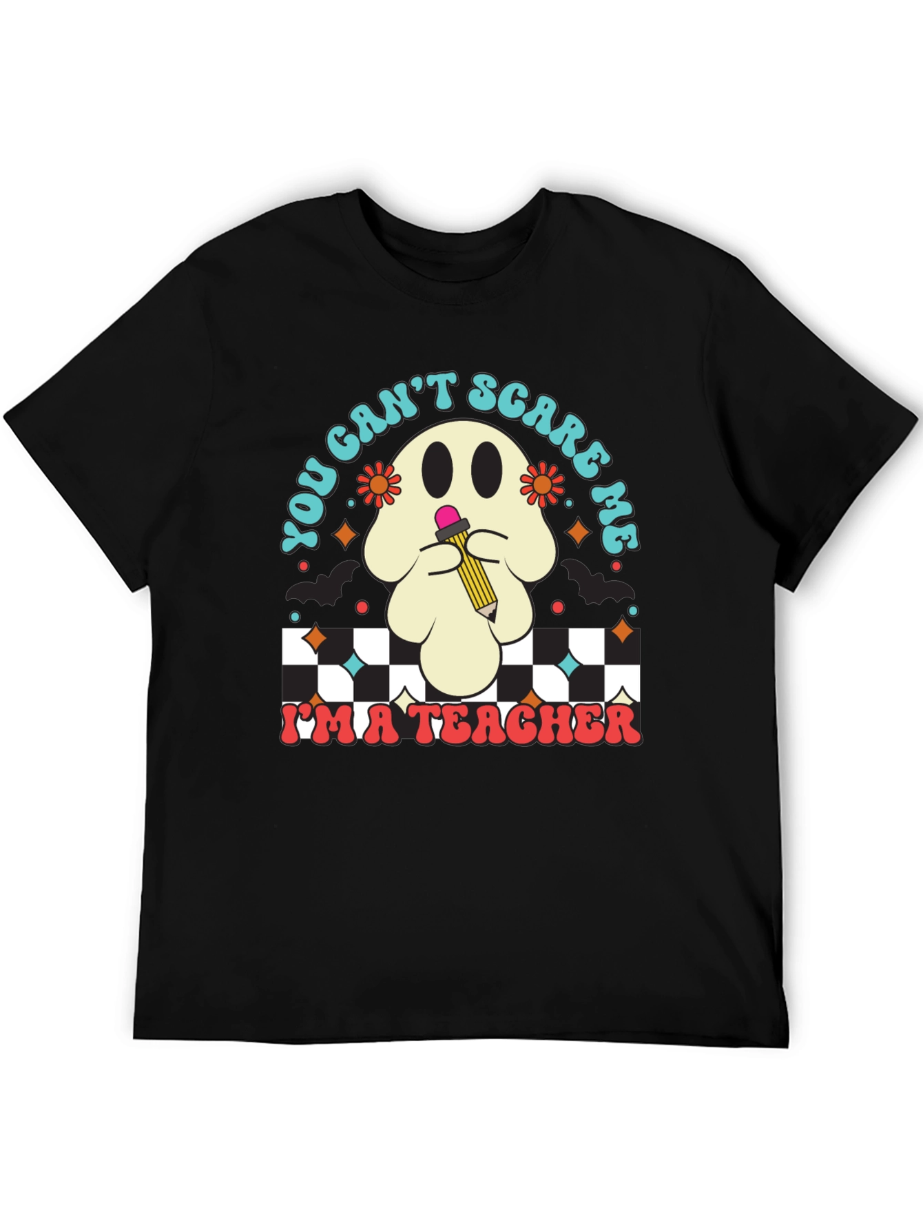 Teacher Halloween Ghost T-Shirt