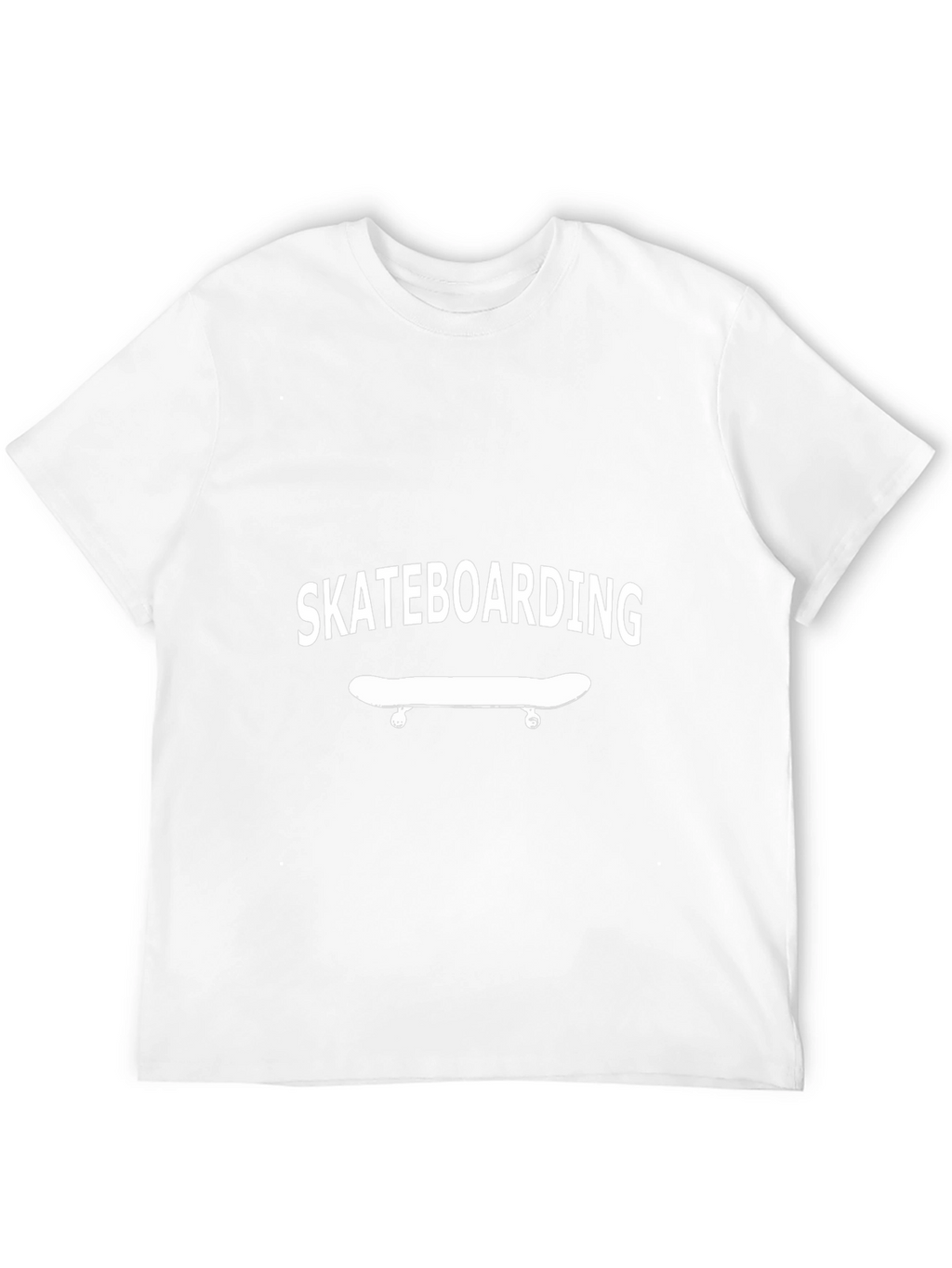 Skateboarding T-Shirt - Black Graphic Tee