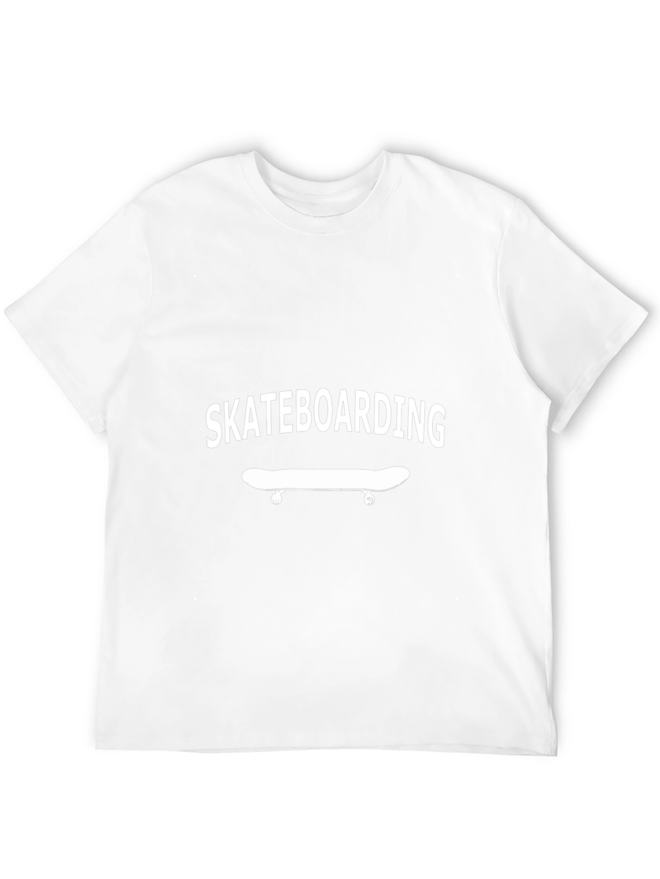 Skateboarding T-Shirt - Black Graphic Tee