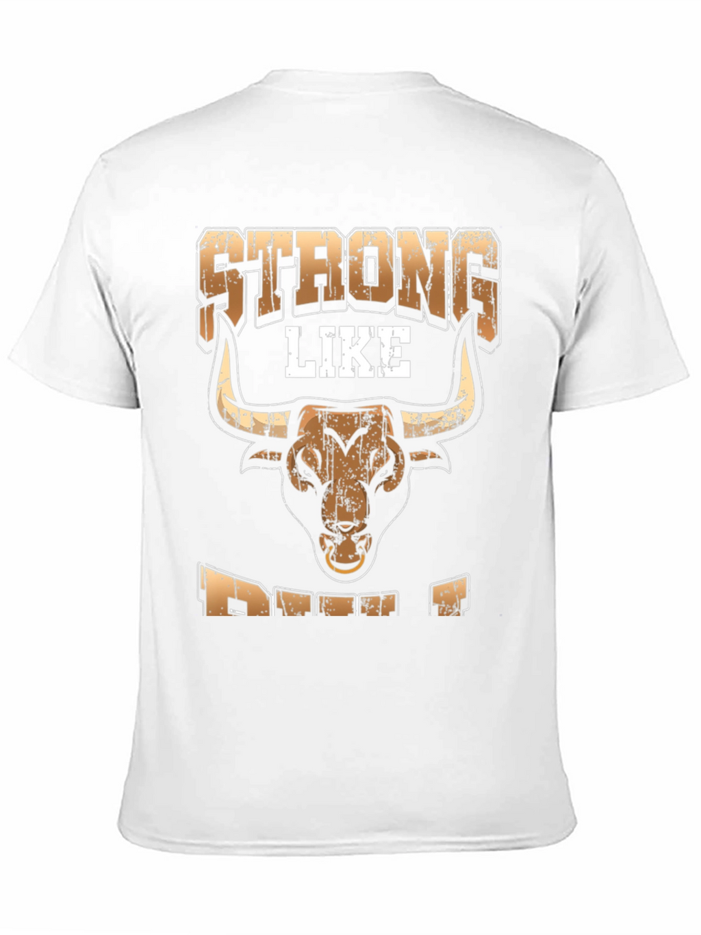 Strong Like Bull T-Shirt - Mens Black Tee