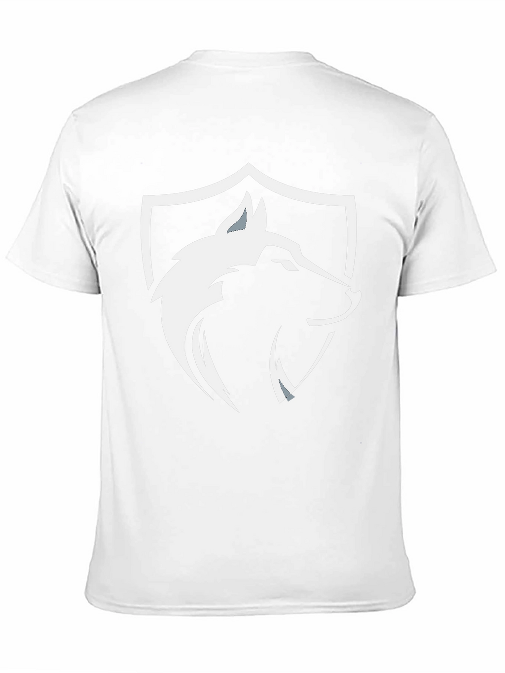 Black Wolf Shield Graphic Tee