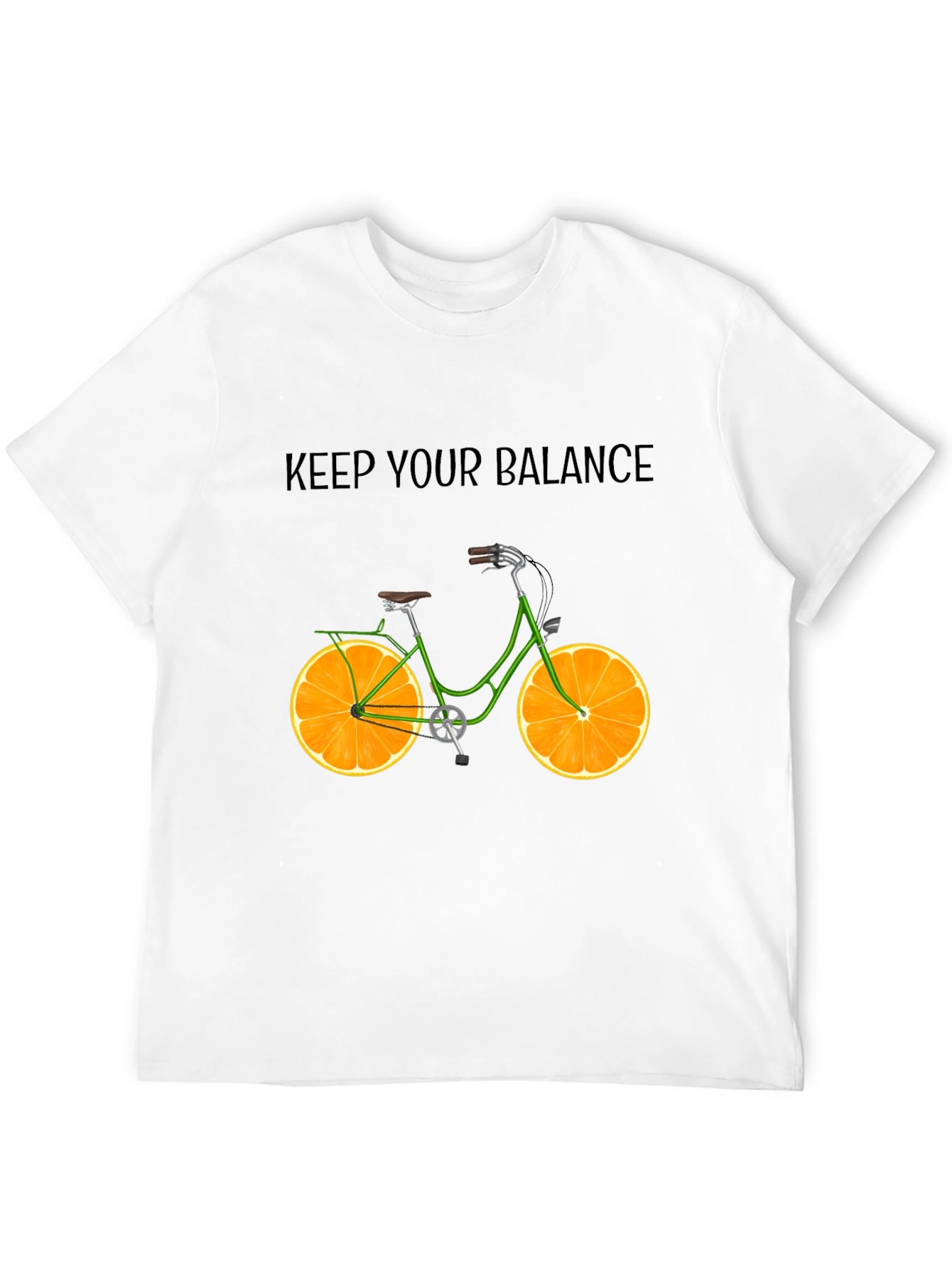 Balance Bike Tee - Orange Slice Wheels
