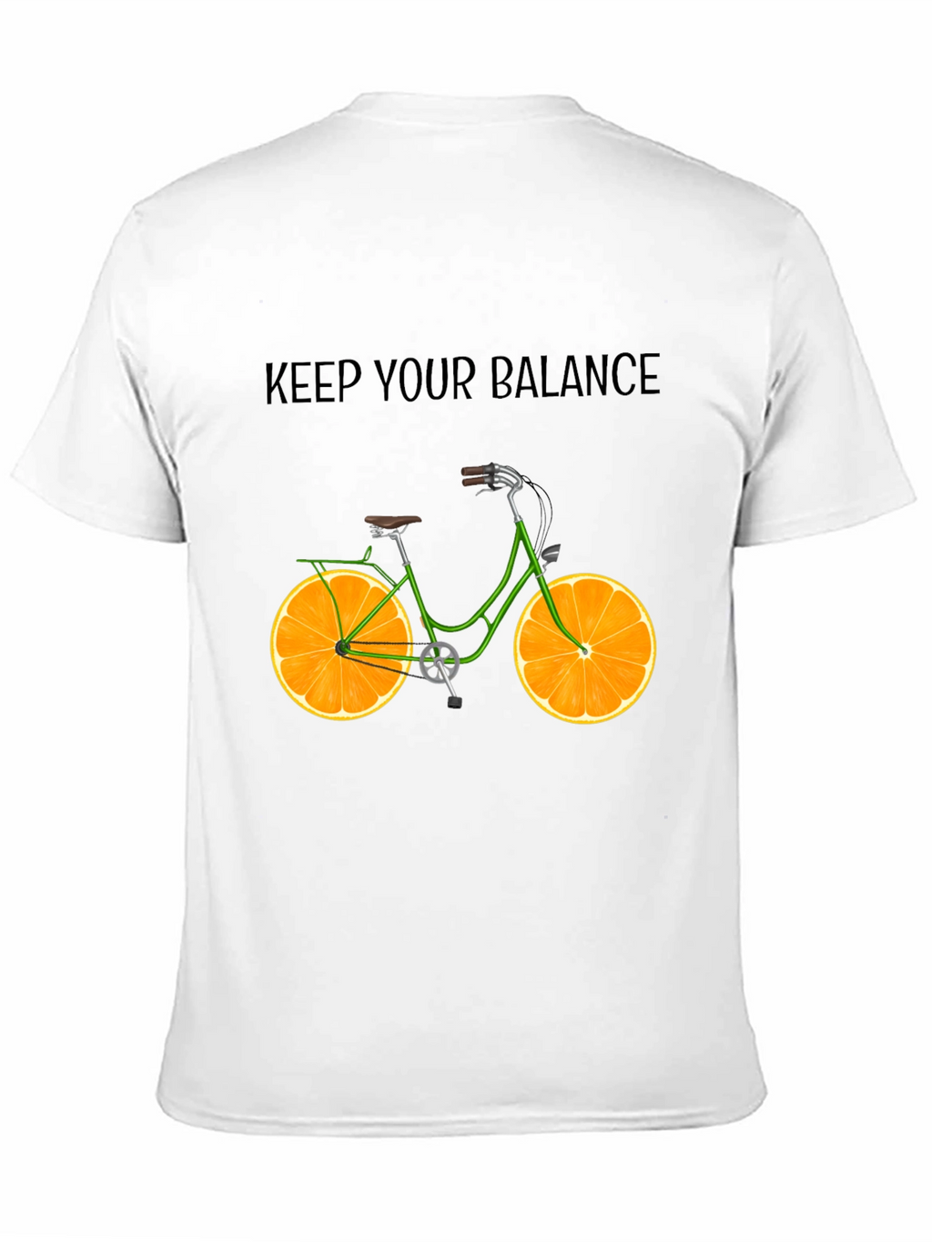Balance Bike Tee - Orange Slice Wheels