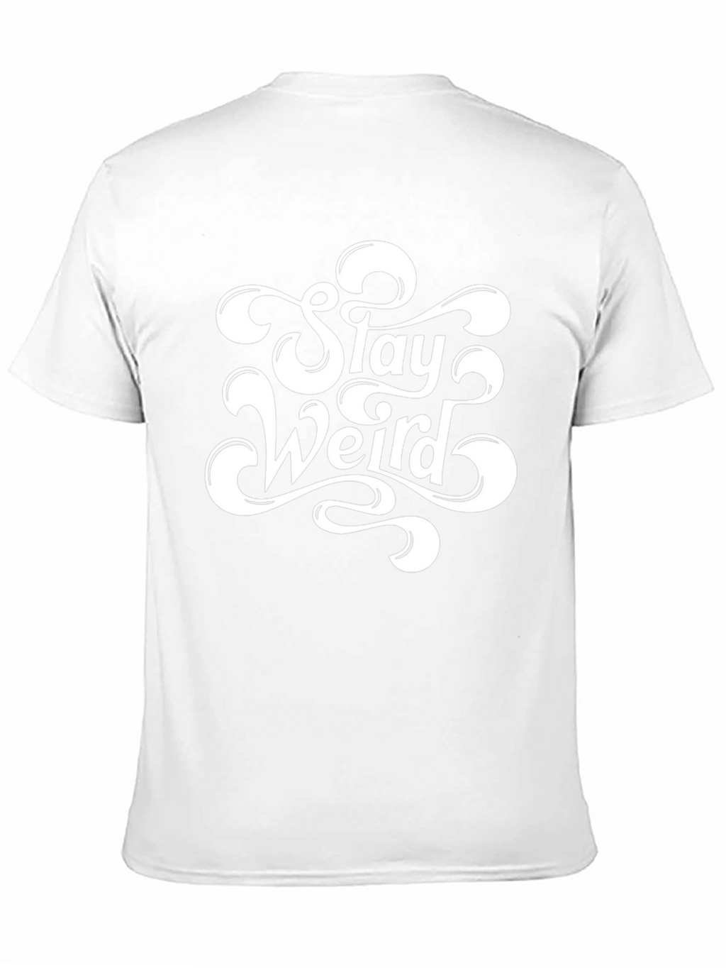 Stay Weird Black T-Shirt - Unique Graphic Tee