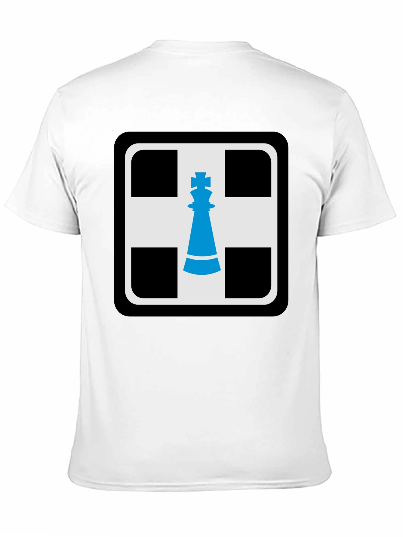 Chess King Graphic T-Shirt - Black