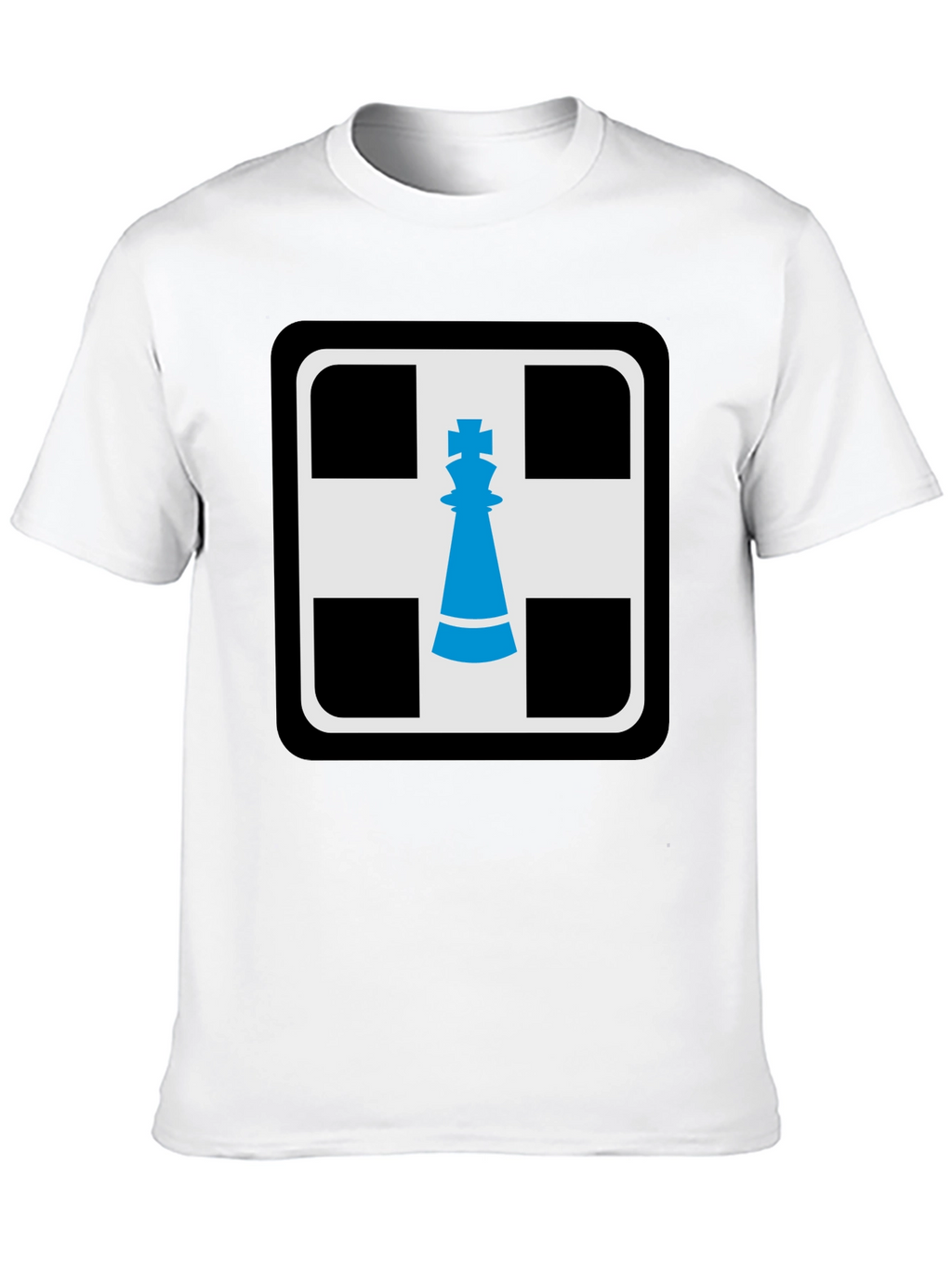 Chess King Graphic T-Shirt - Black