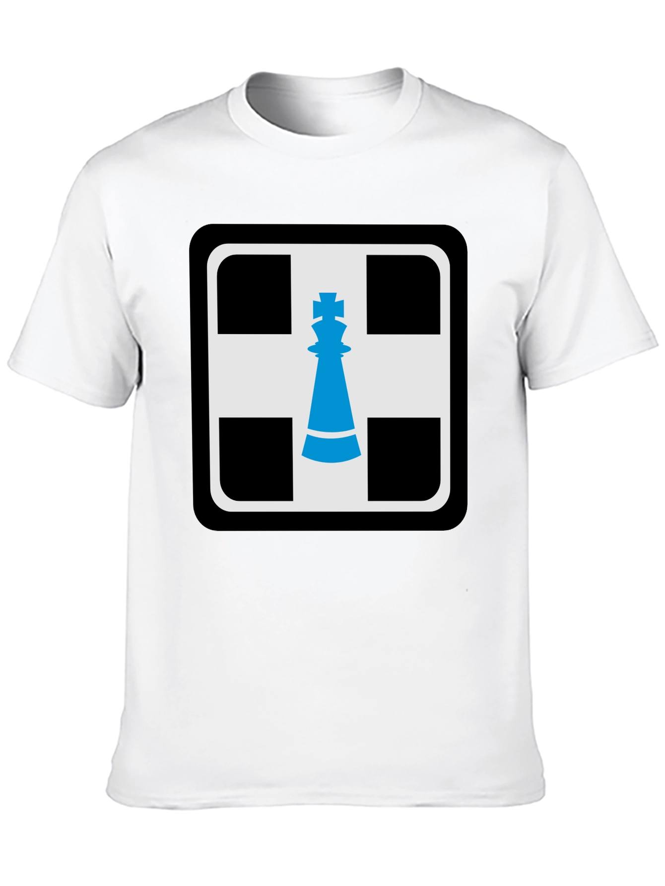 Chess King Graphic T-Shirt - Black