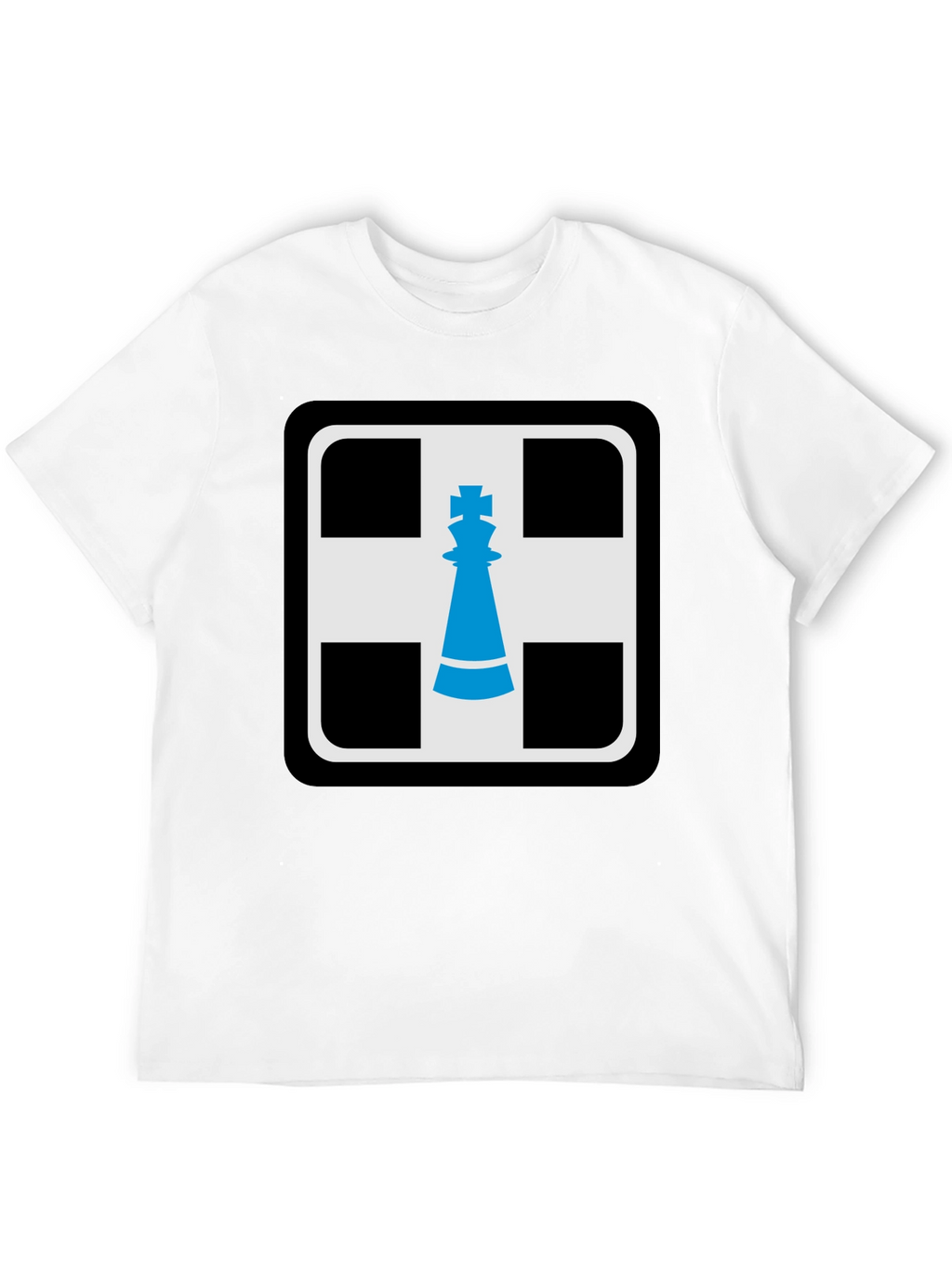 Chess King Graphic T-Shirt - Black
