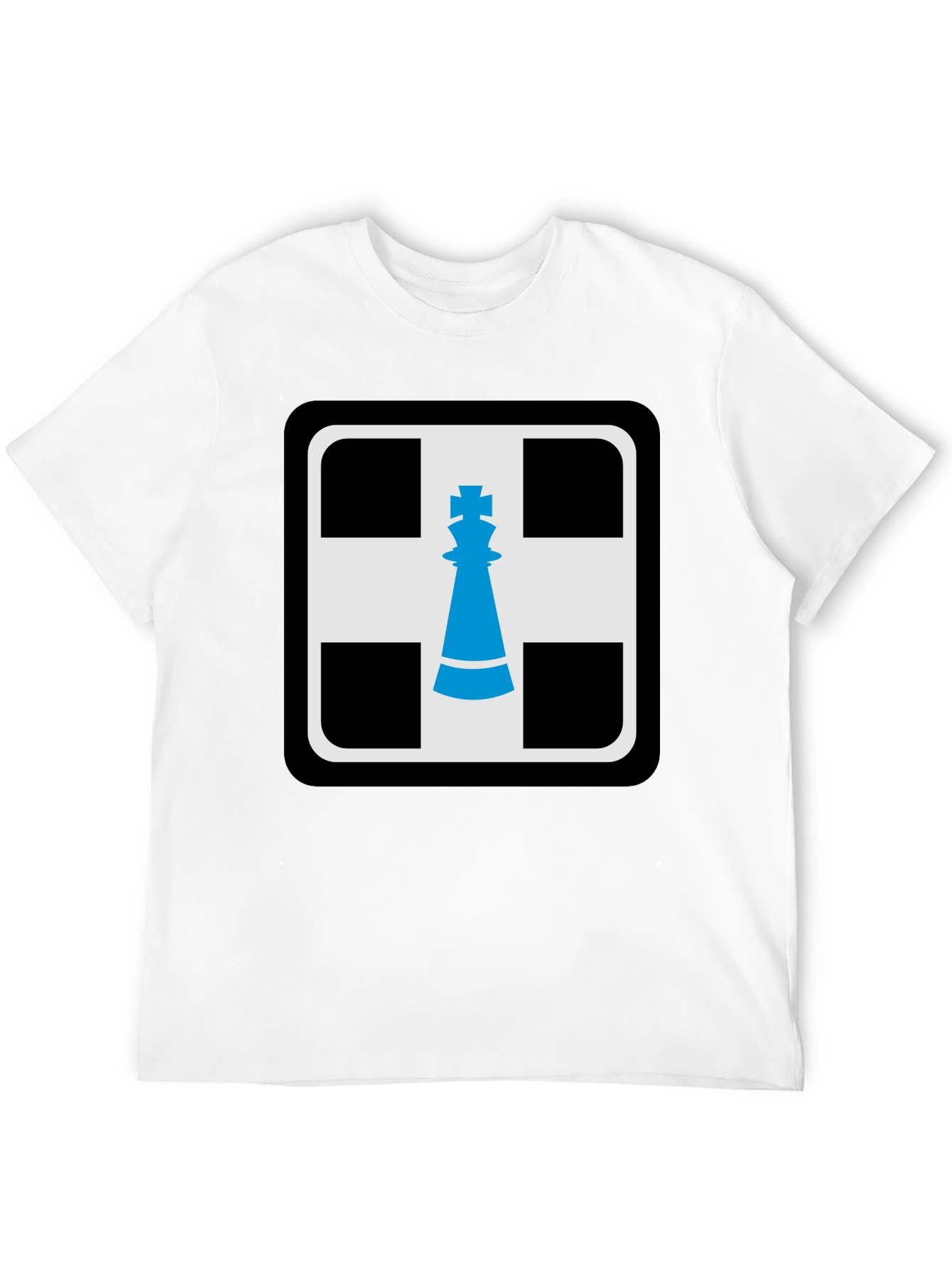 Chess King Graphic T-Shirt - Black