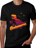 Dadasaurus T-Shirt - Retro Dad Dinosaur Tee