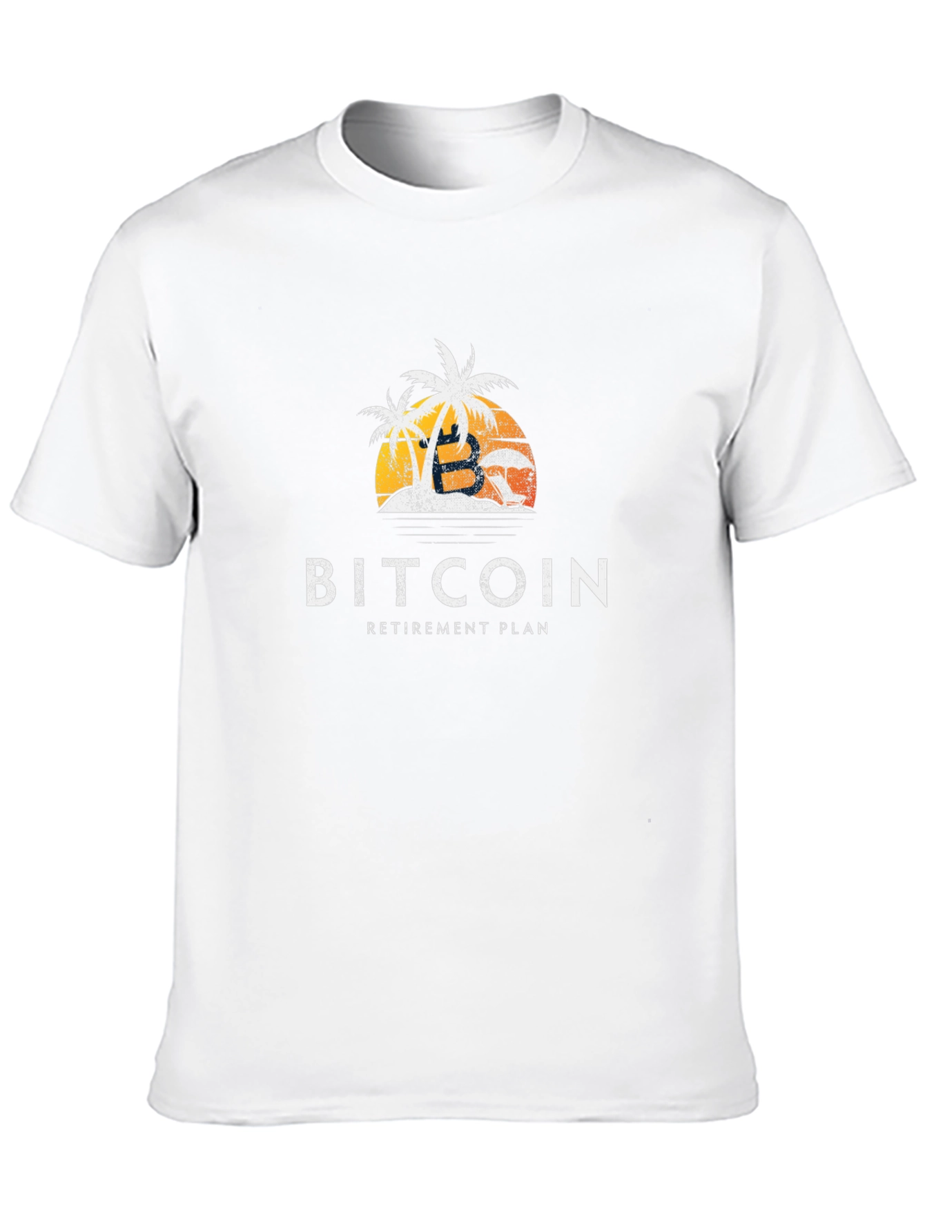 Bitcoin Retirement Plan Graphic Tee - Black