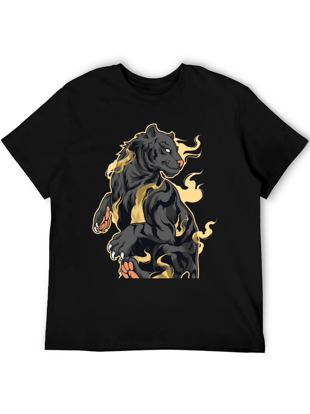 Black Panther Graphic Print T-Shirt