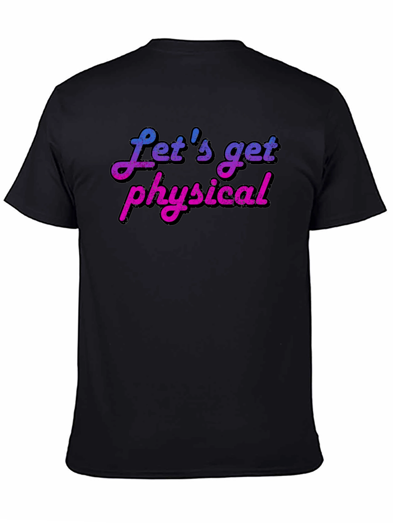 Lets Get Physical T-Shirt - Retro Fitness Tee
