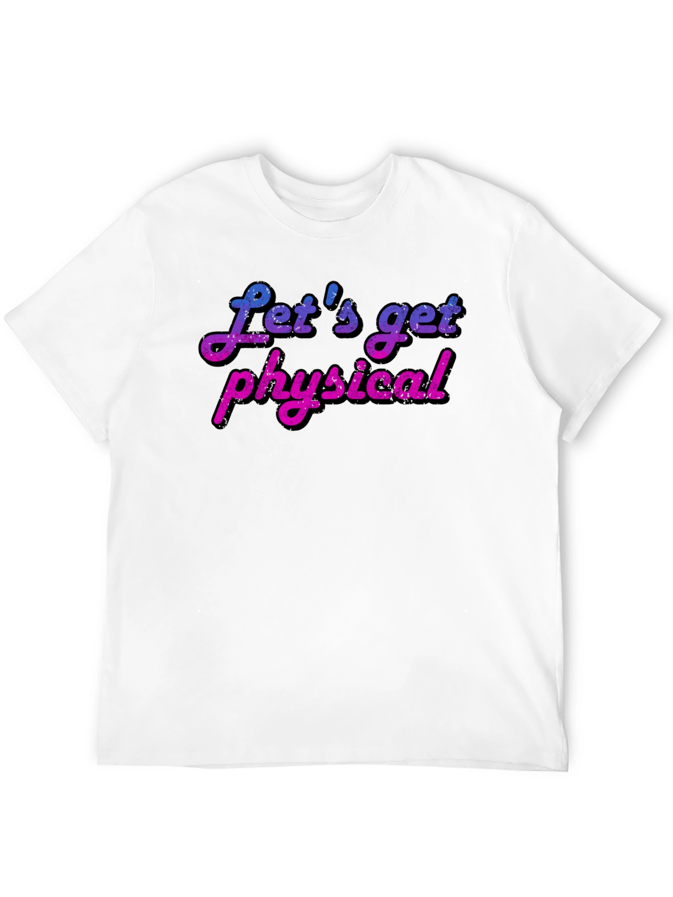 Lets Get Physical T-Shirt - Retro Fitness Tee