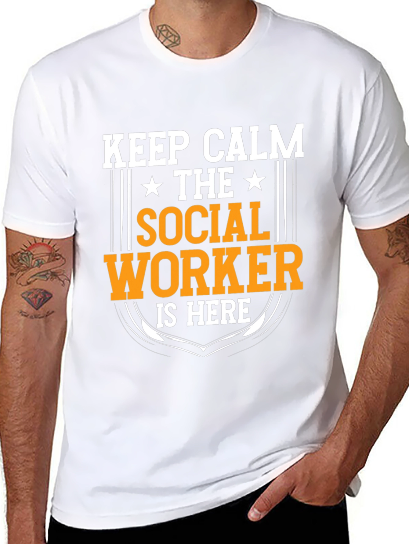 Keep Calm Social Worker T-Shirt