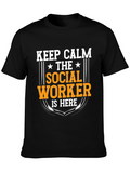 Keep Calm Social Worker T-Shirt