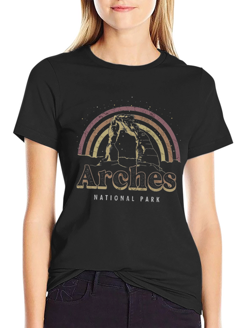 Arches National Park Retro Graphic Tee