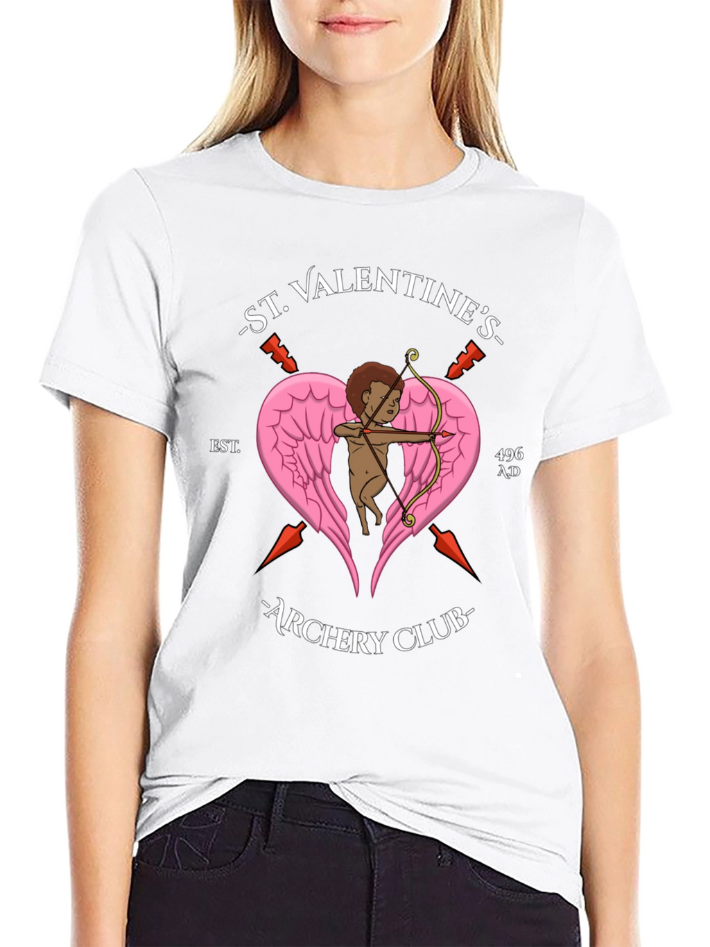St. Valentines Archery Club Graphic Tee