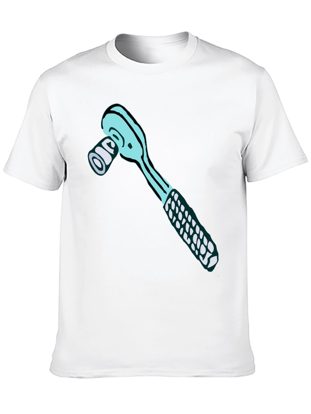 Ratchet Wrench Graphic Tee - Mechanic Humor Shirt