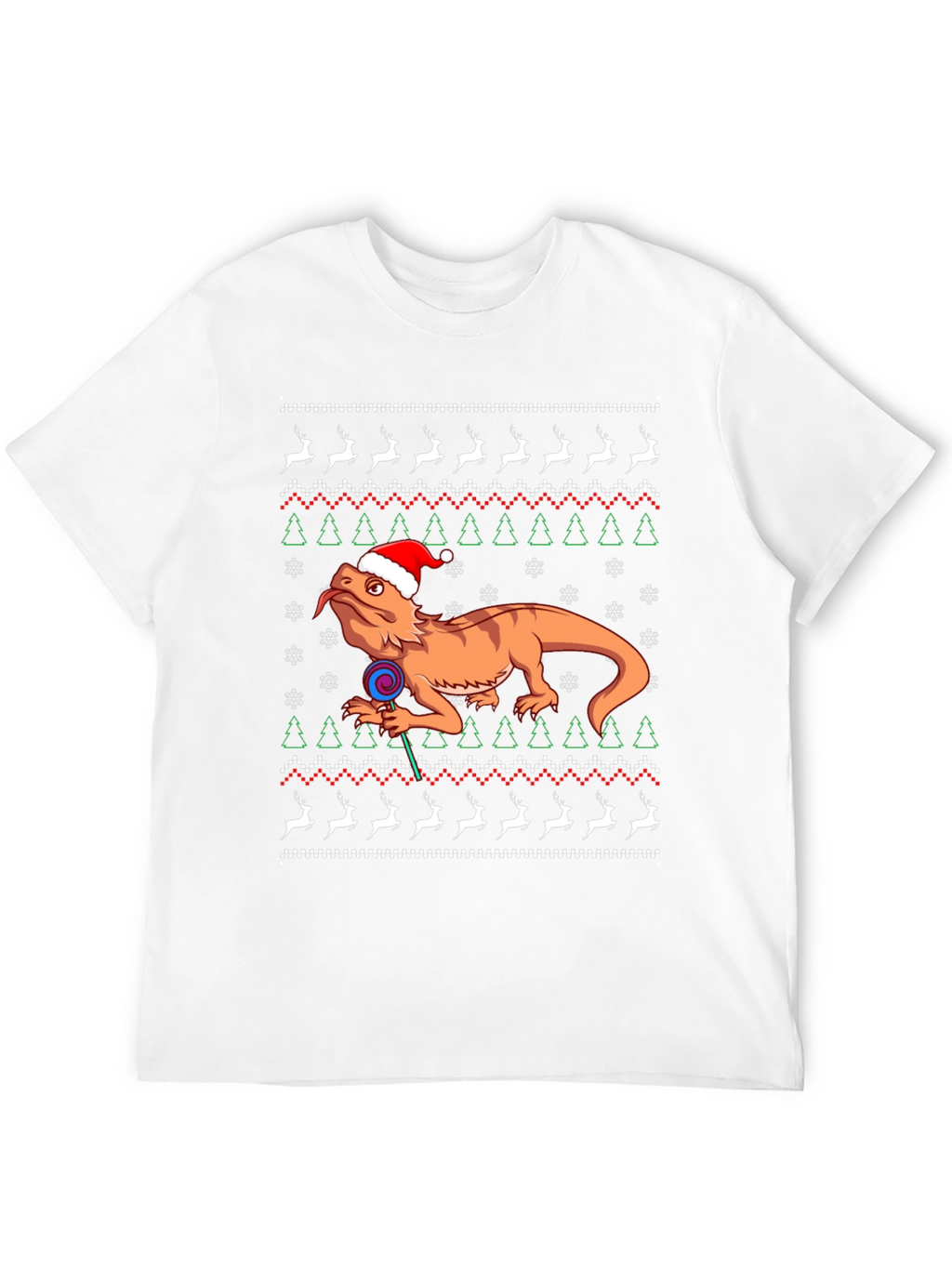 Bearded Dragon Christmas Sweater T-Shirt