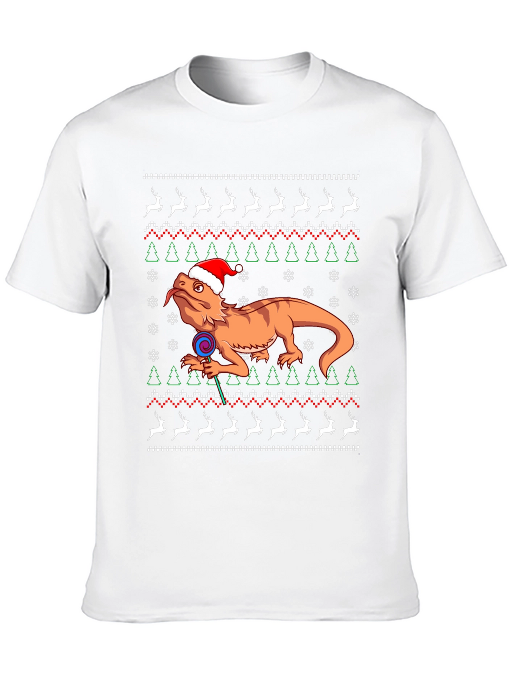 Bearded Dragon Christmas Sweater T-Shirt