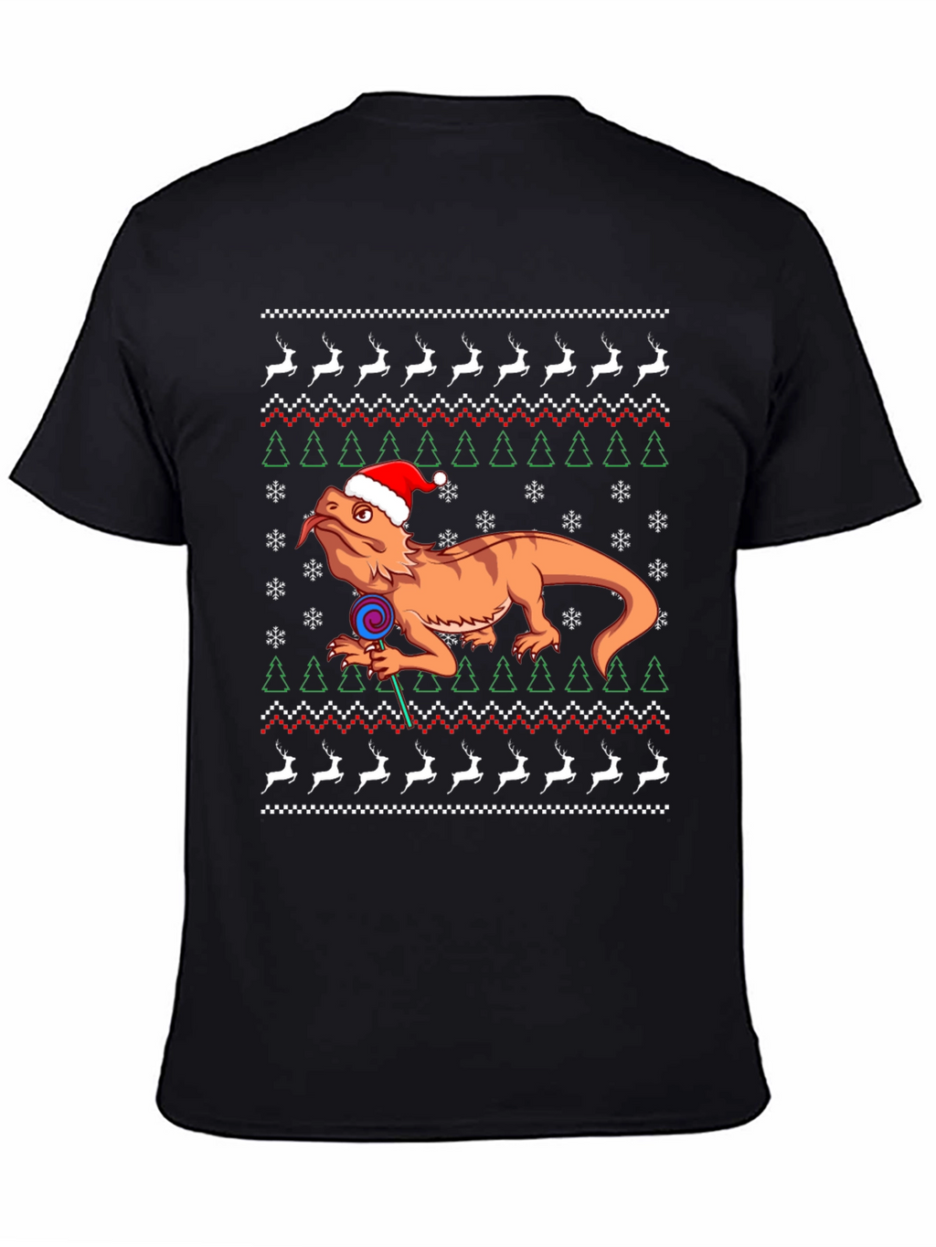 Bearded Dragon Christmas Sweater T-Shirt