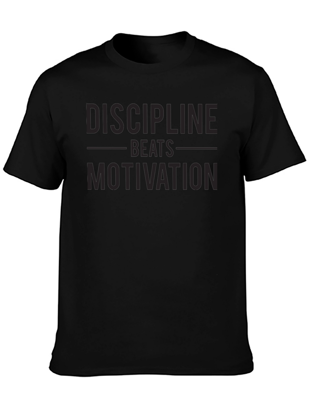 Discipline Beats Motivation Graphic Tee