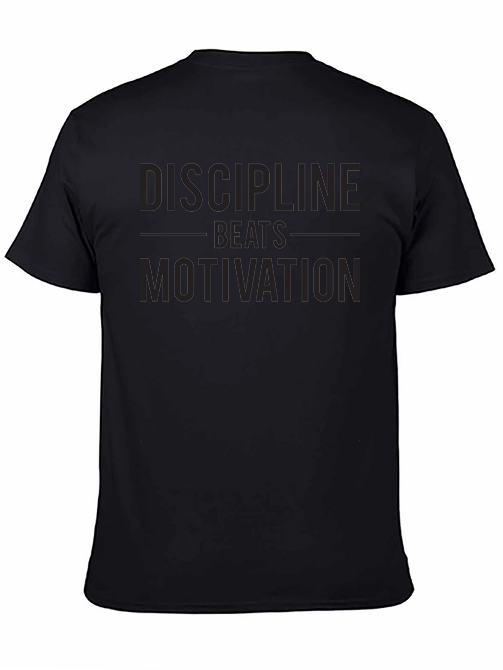 Discipline Beats Motivation Graphic Tee