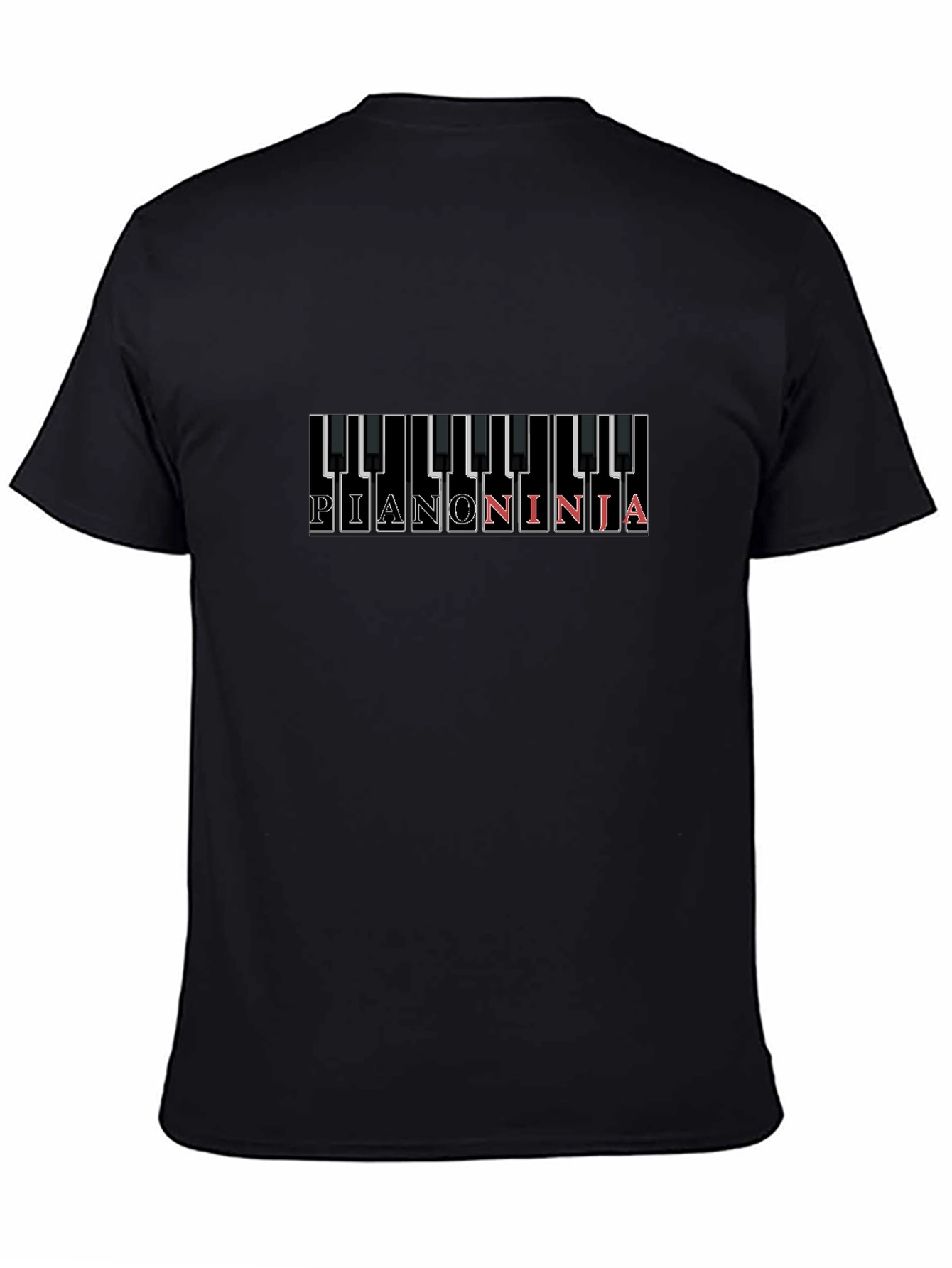 Piano Ninja Graphic Tee - Musician T-Shirt
