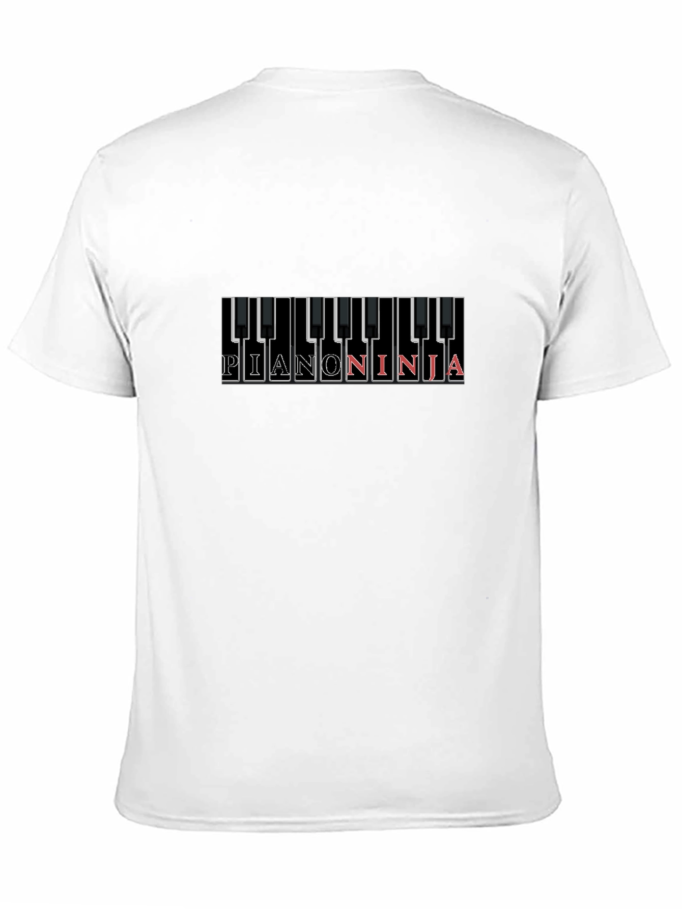 Piano Ninja Graphic Tee - Musician T-Shirt