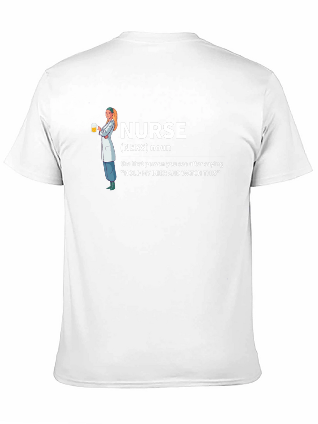 Nurse Definition Black T-Shirt