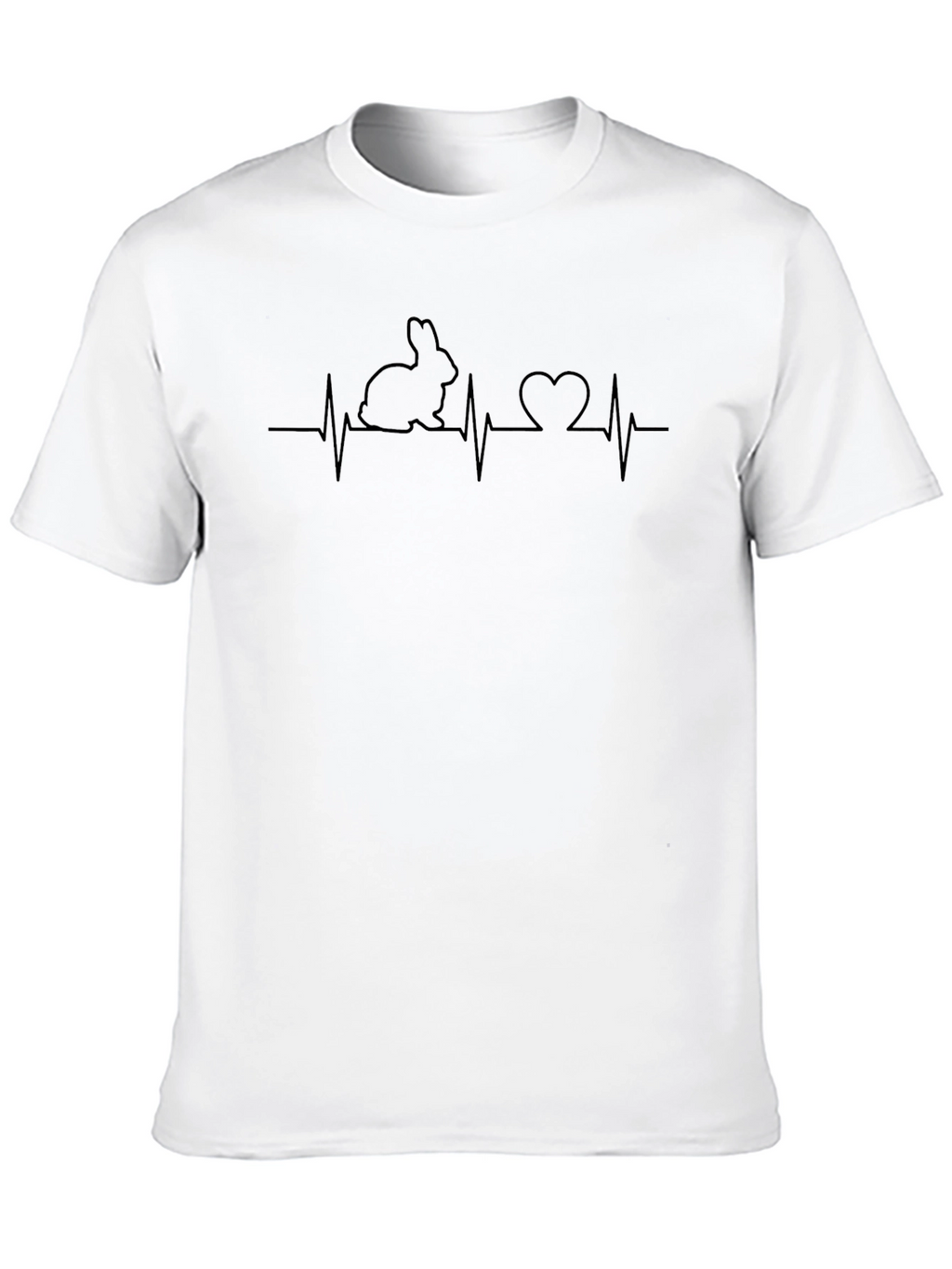 Bunny Love Heartbeat T-Shirt