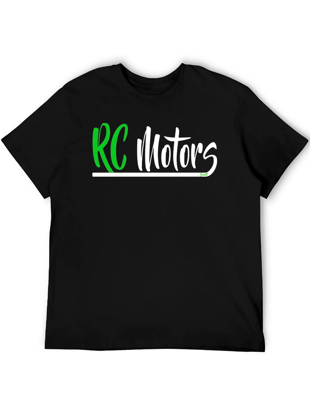 RC Motors Graphic T-Shirt - Black