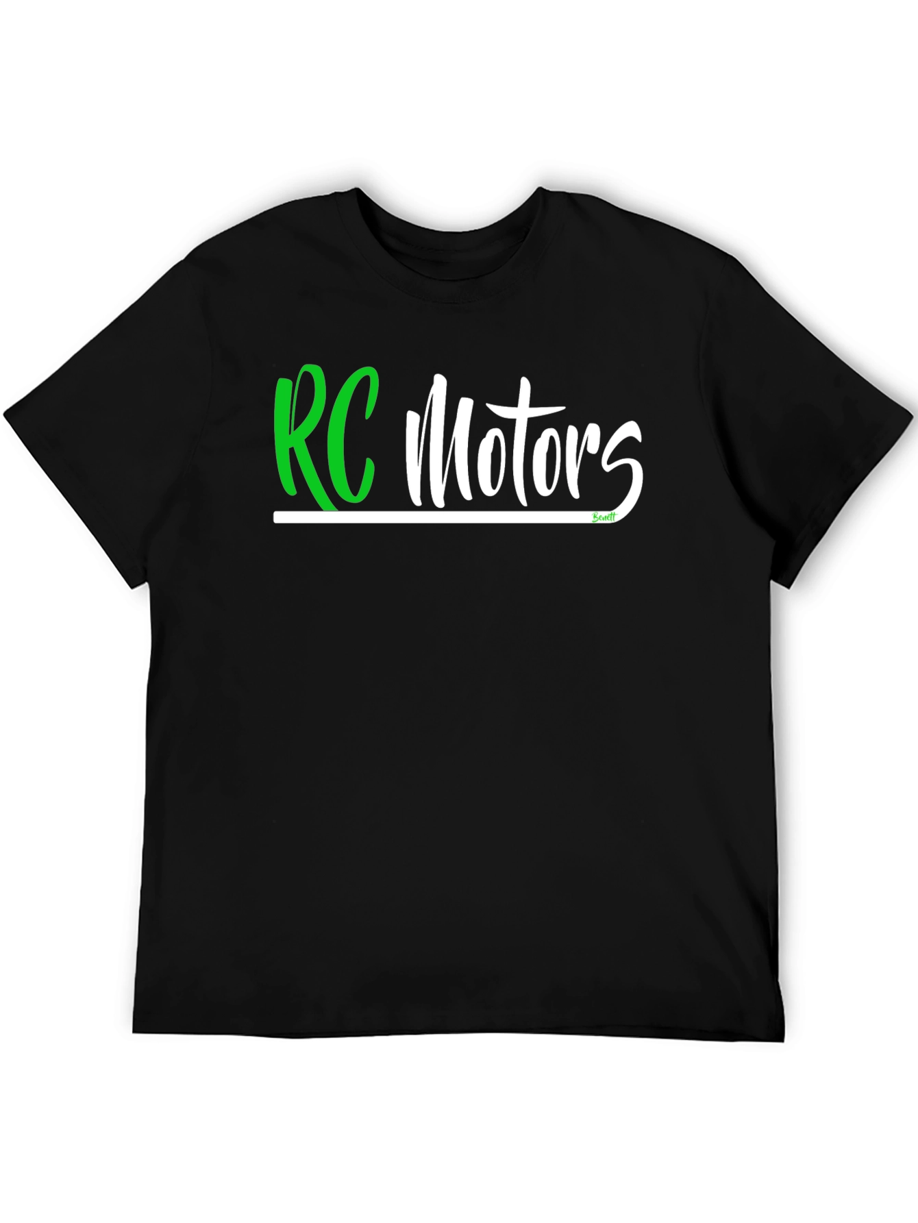 RC Motors Graphic T-Shirt - Black