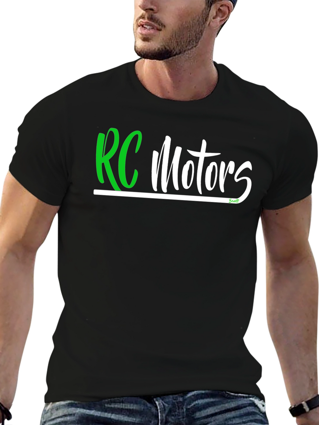 RC Motors Graphic T-Shirt - Black