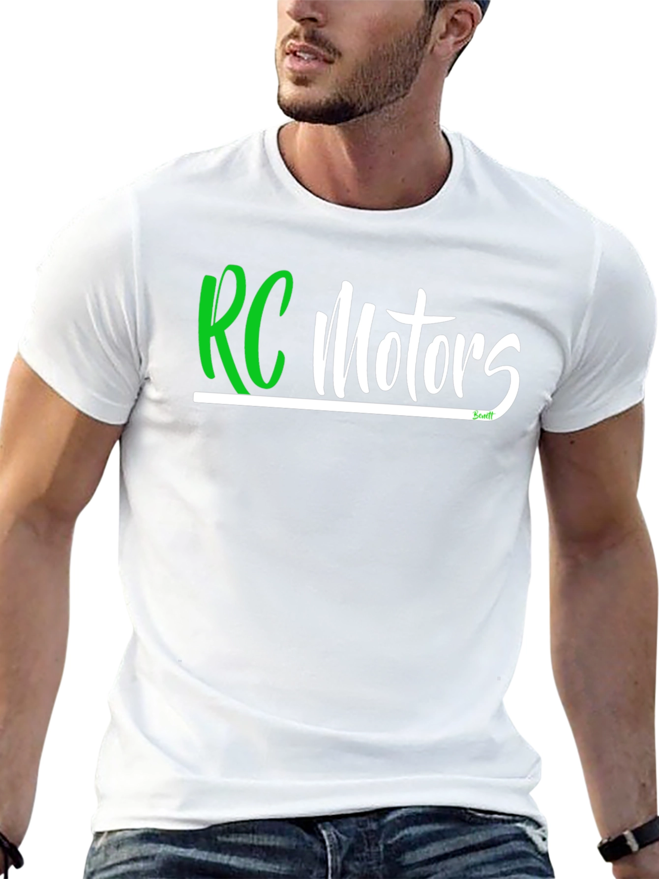 RC Motors Graphic T-Shirt - Black