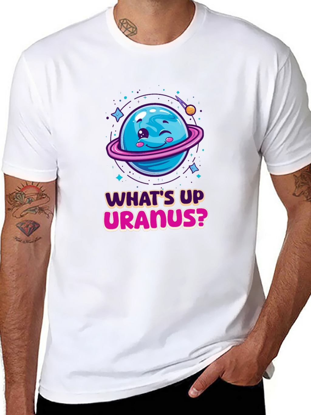 Funny Uranus Graphic T-Shirt
