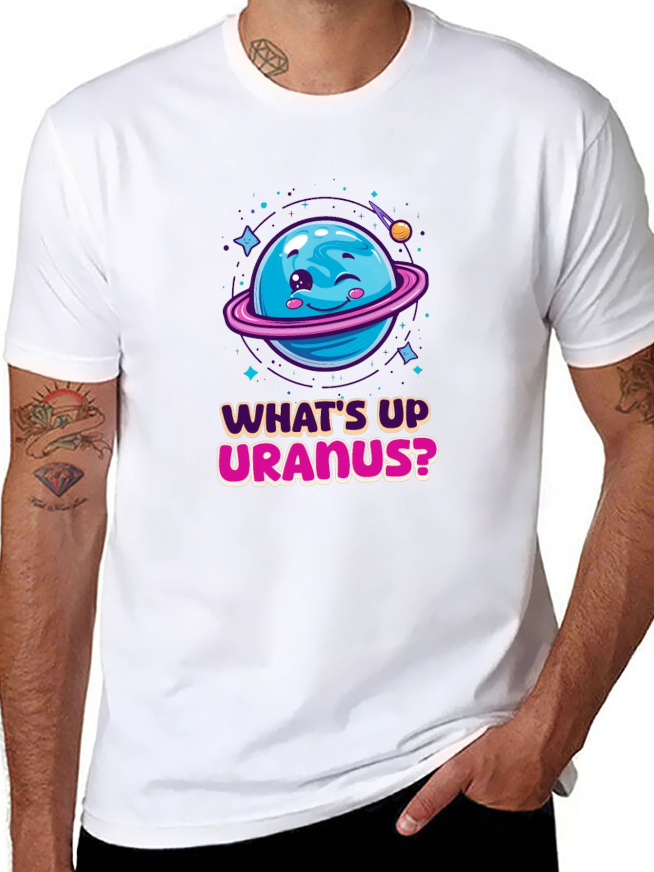 Funny Uranus Graphic T-Shirt