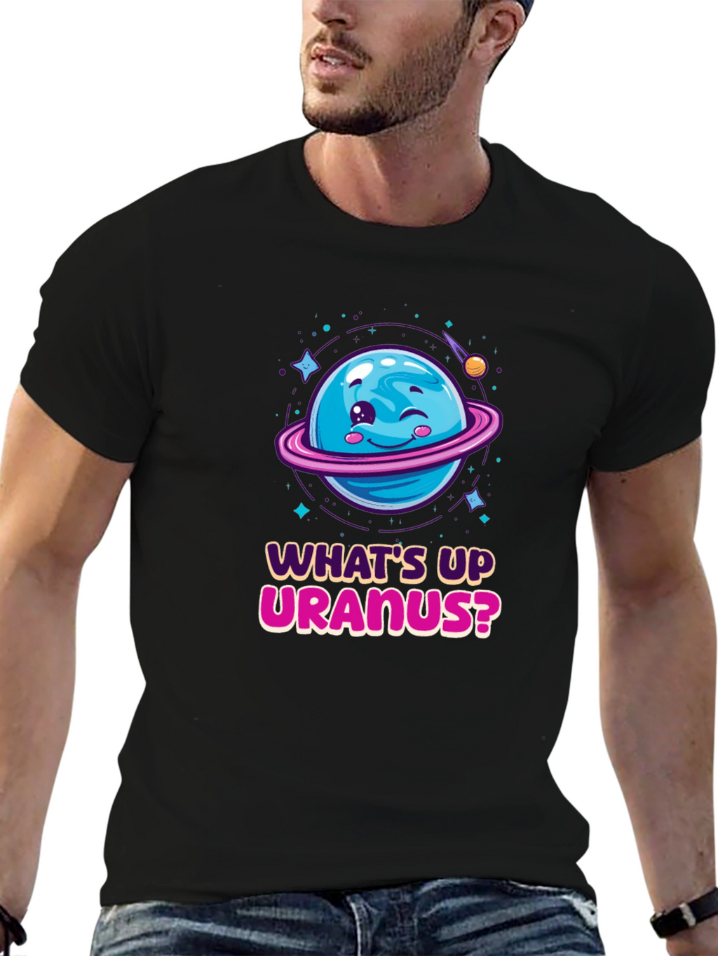 Funny Uranus Graphic T-Shirt