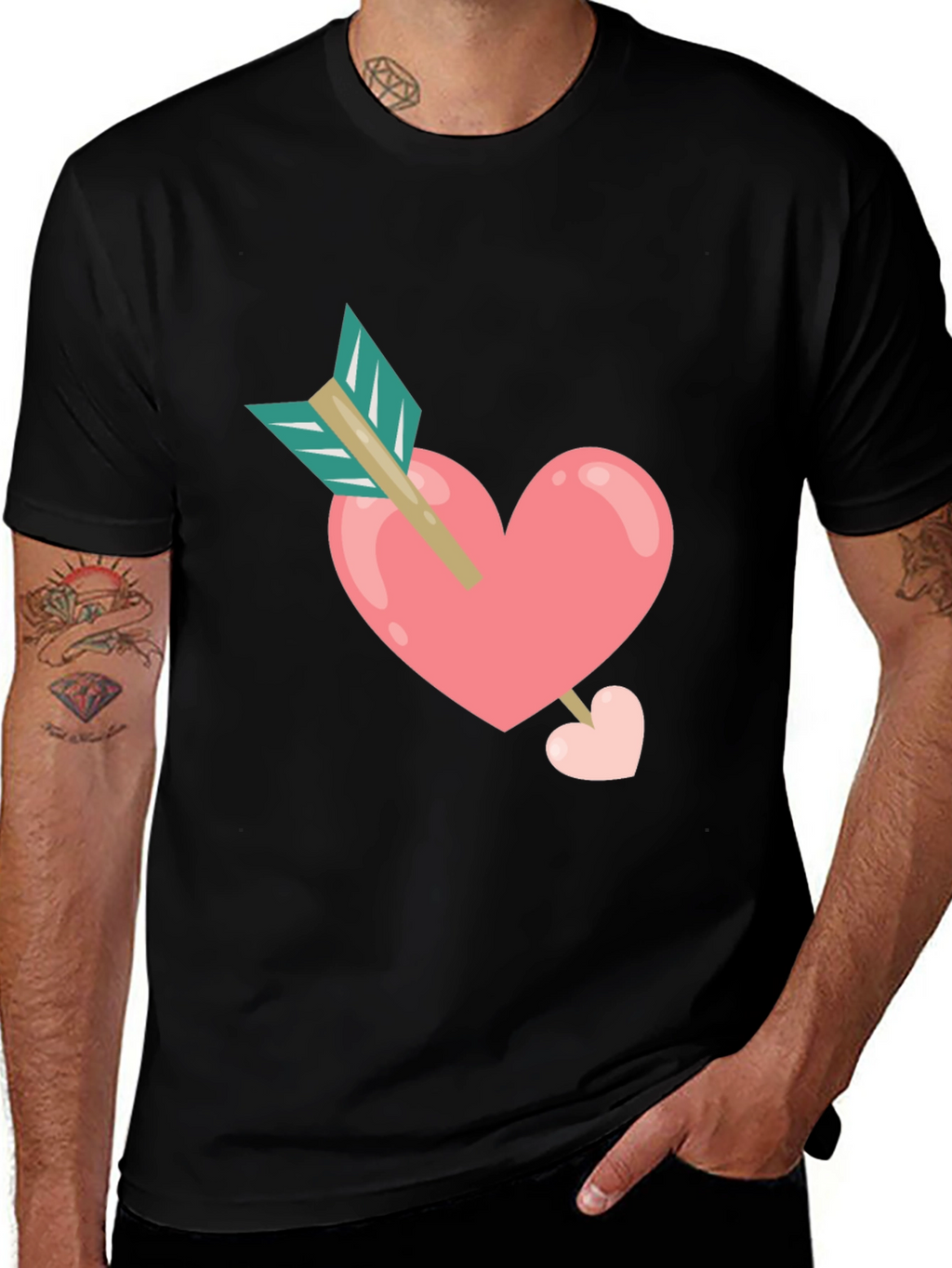 Heart Arrow Tee - Love Struck T-Shirt