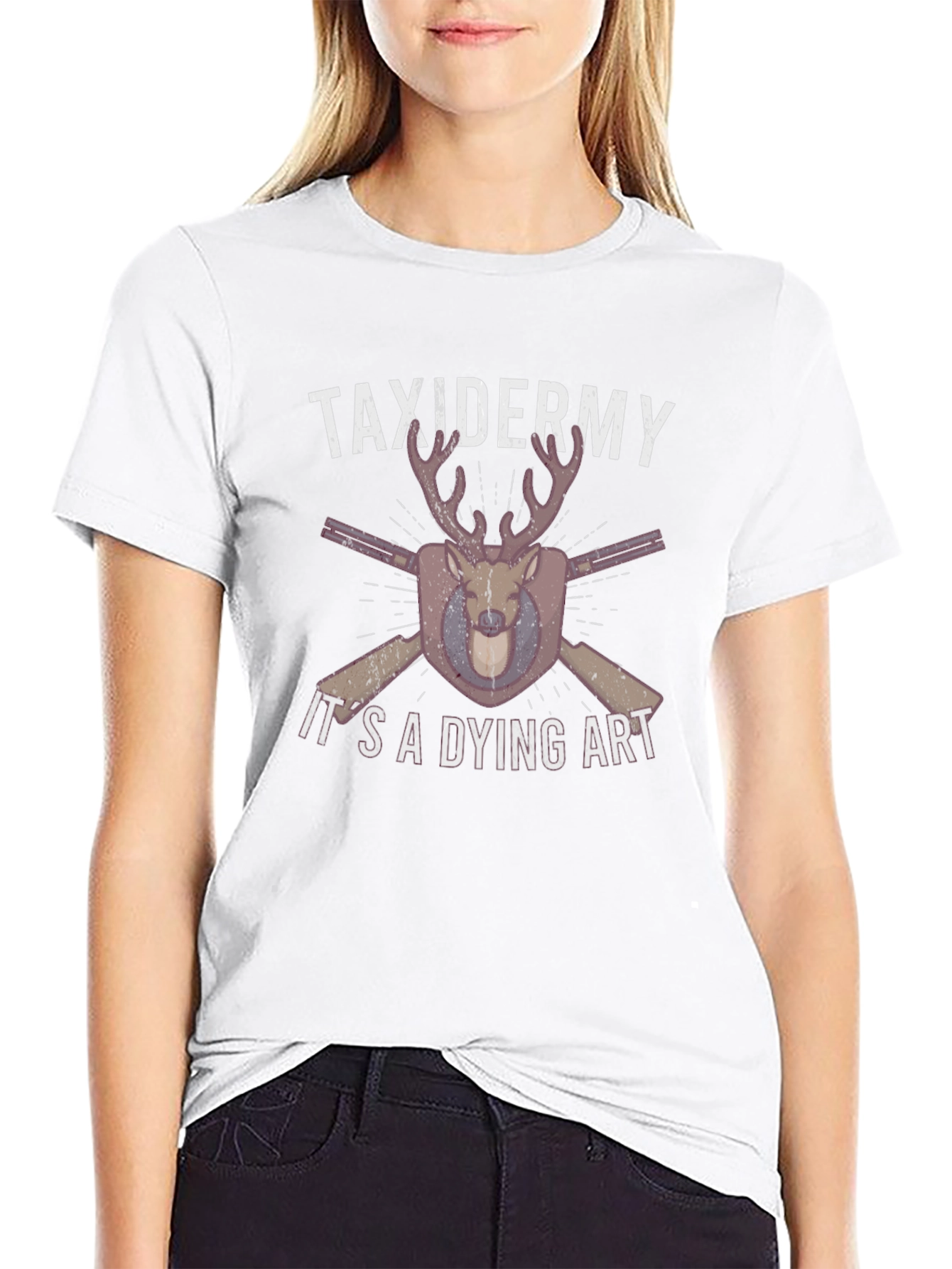 Taxidermy Dying Art Graphic Tee
