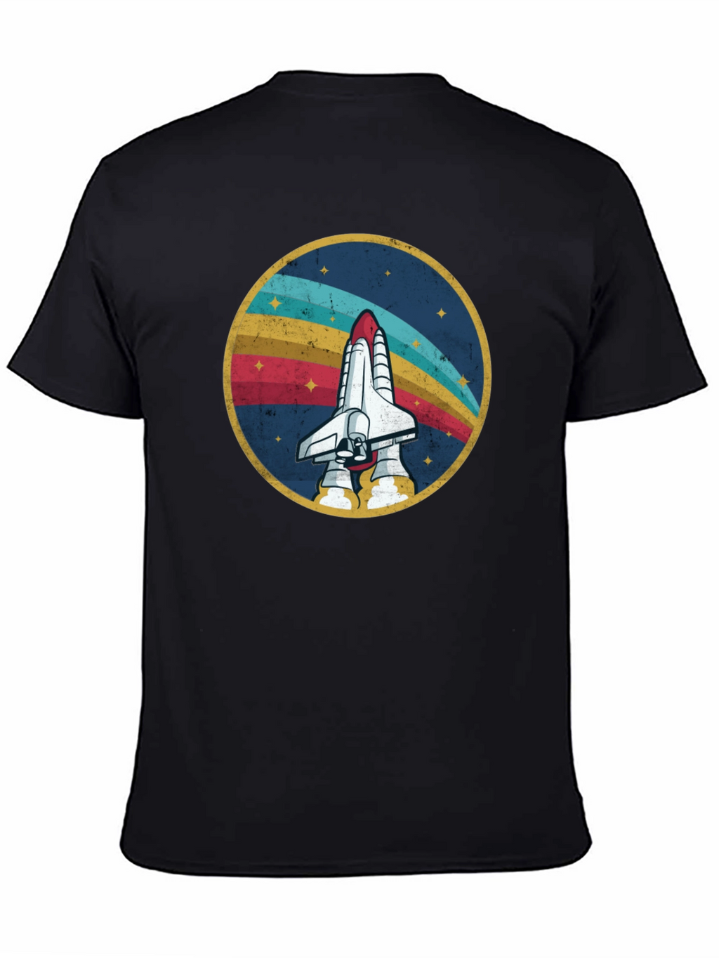 Retro Space Shuttle Graphic Tee