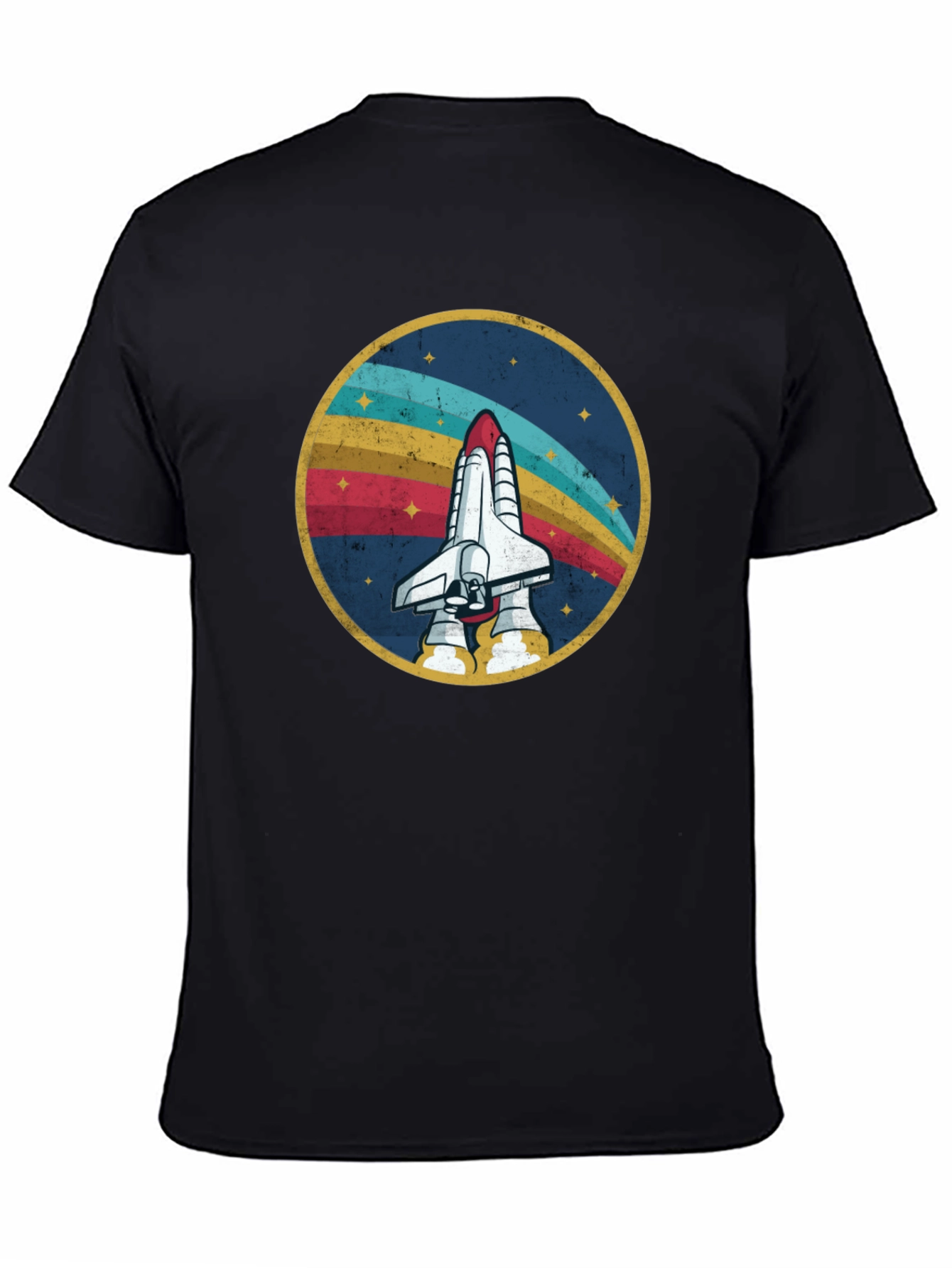 Retro Space Shuttle Graphic Tee